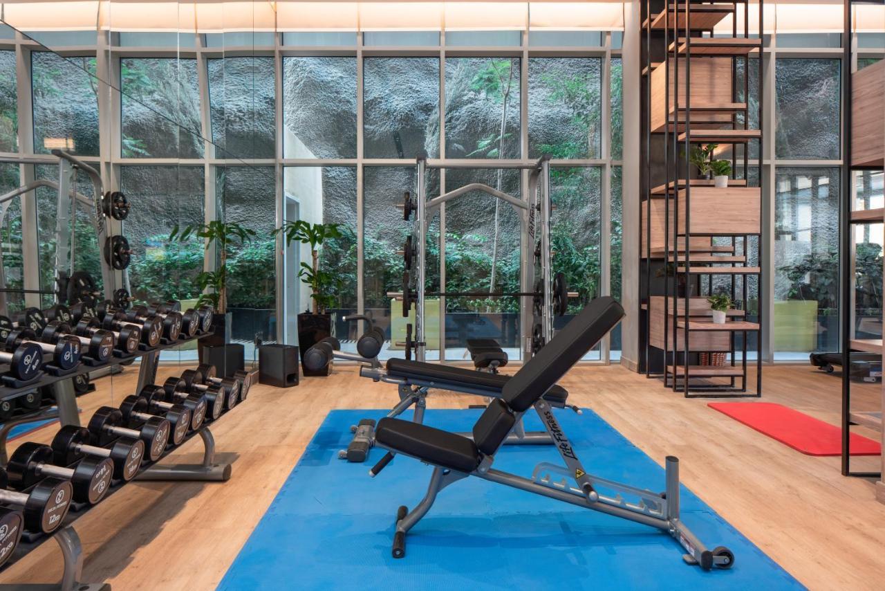 Citadines Abha Aparthotel ภายนอก รูปภาพ The gym at the hotel