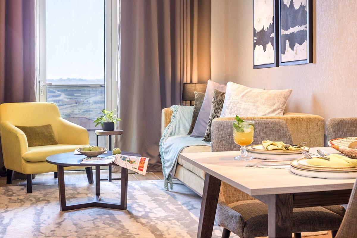 Citadines Abha Aparthotel ภายนอก รูปภาพ A typical apartment at the complex